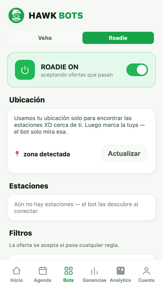 Bot encendido