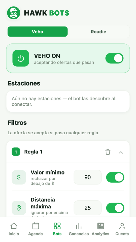 Bot encendido