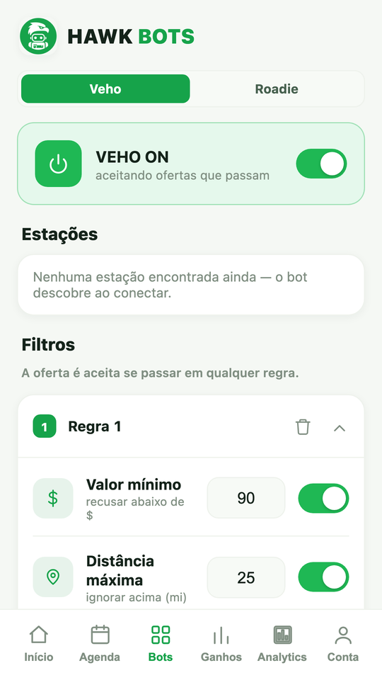 Bot ligado